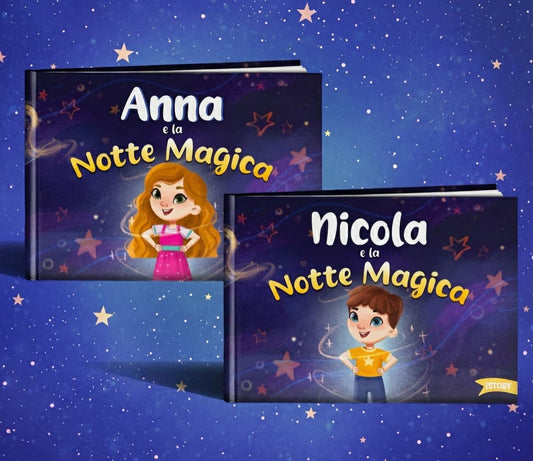 La Notte Magica - Libro personalizzato
